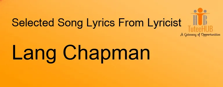 Lang Chapman