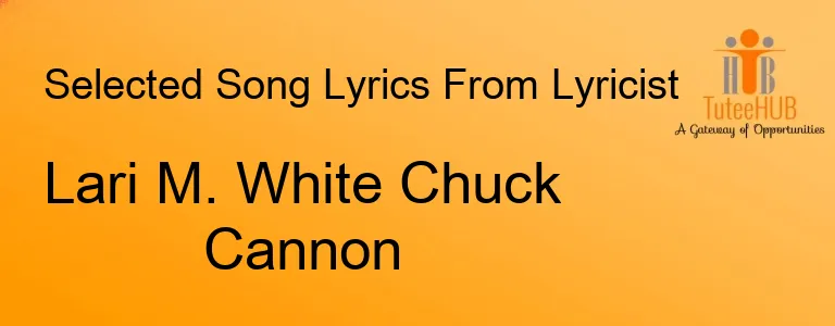 Lari M. White Chuck Cannon