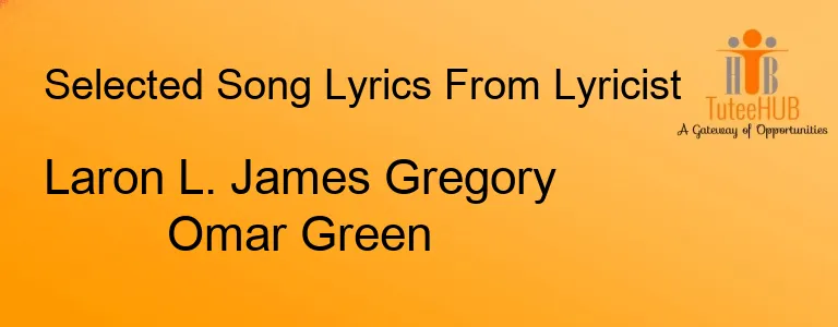 Laron L. James Gregory Omar Green