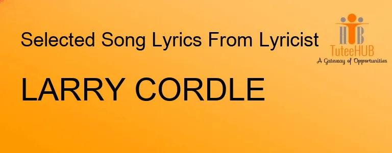 LARRY CORDLE