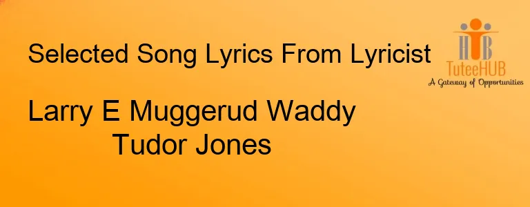Larry E Muggerud Waddy Tudor Jones