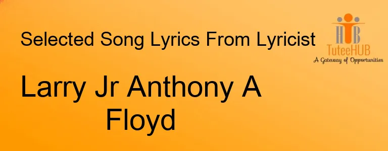 Larry Jr Anthony A Floyd