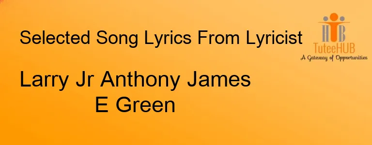 Larry Jr Anthony James E Green