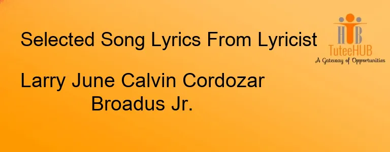Larry June Calvin Cordozar Broadus Jr.