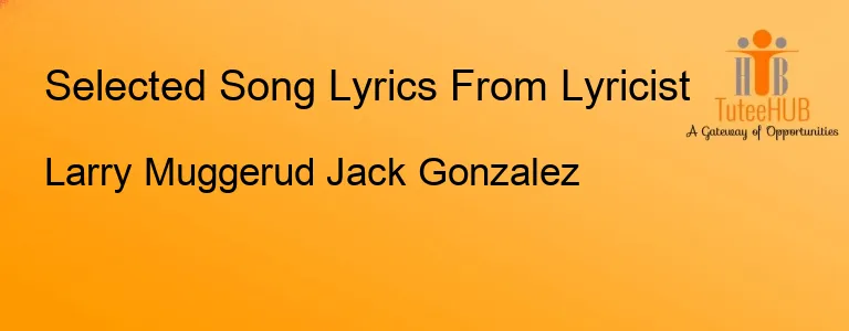 Larry Muggerud Jack Gonzalez