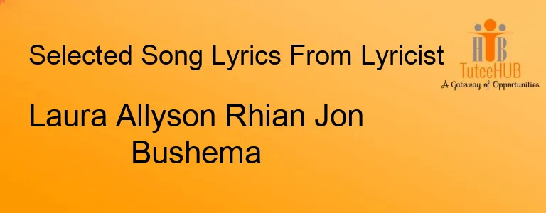 Laura Allyson Rhian Jon Bushema