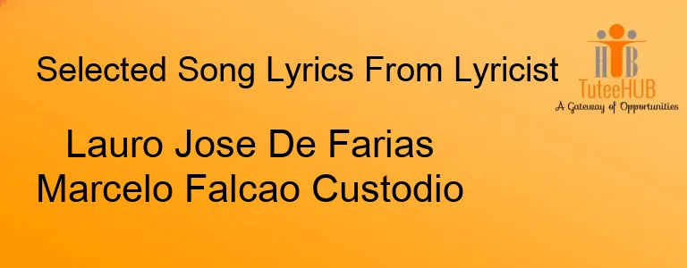 Lauro Jose De Farias Marcelo Falcao Custodio