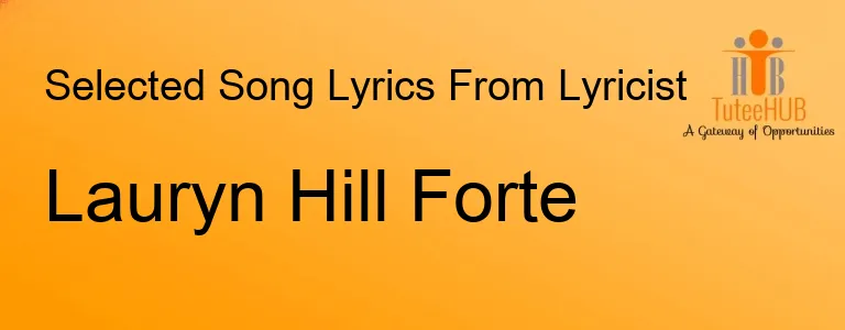 Lauryn Hill Forte