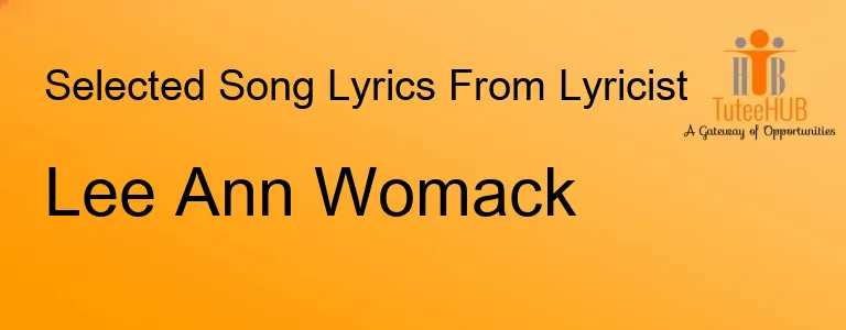 LEE ANN WOMACK