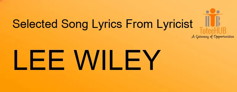 LEE WILEY