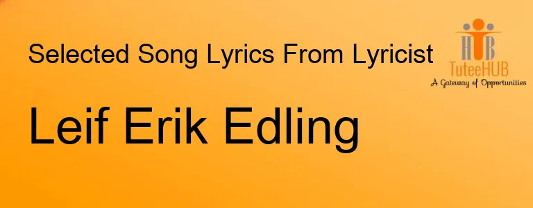 Leif Erik Edling
