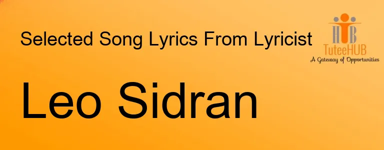Leo Sidran