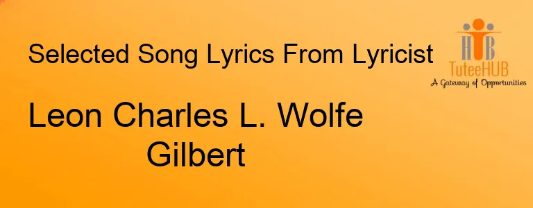 Leon Charles L. Wolfe Gilbert