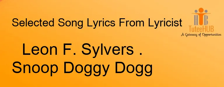 Leon F. Sylvers . Snoop Doggy Dogg