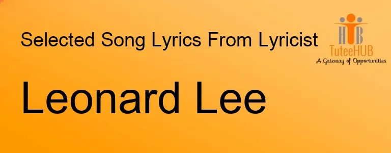 Leonard Lee