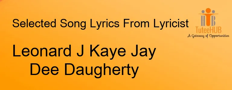 Leonard J Kaye Jay Dee Daugherty
