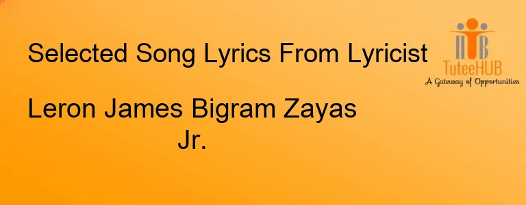 Leron James Bigram Zayas Jr.