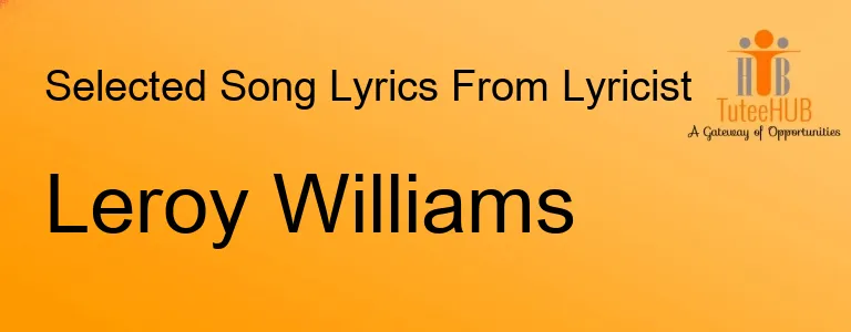 LEROY WILLIAMS