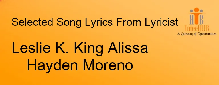 Leslie K. King Alissa Hayden Moreno