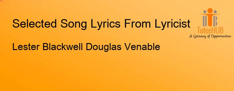 Lester Blackwell Douglas Venable