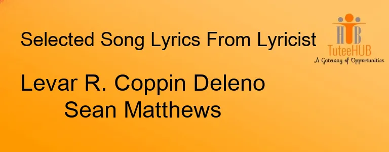 Levar R. Coppin Deleno Sean Matthews