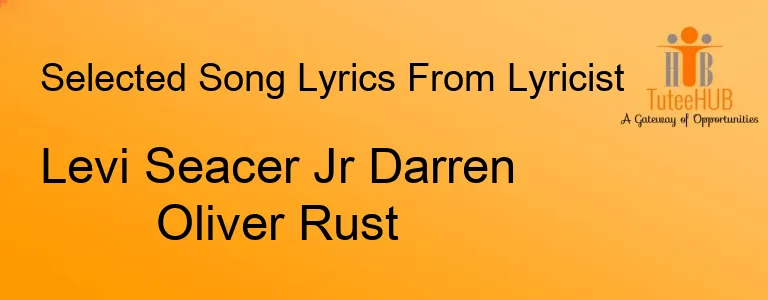 Levi Seacer Jr Darren Oliver Rust