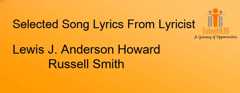 Lewis J. Anderson Howard Russell Smith
