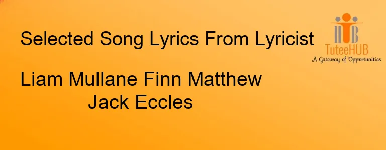 Liam Mullane Finn Matthew Jack Eccles