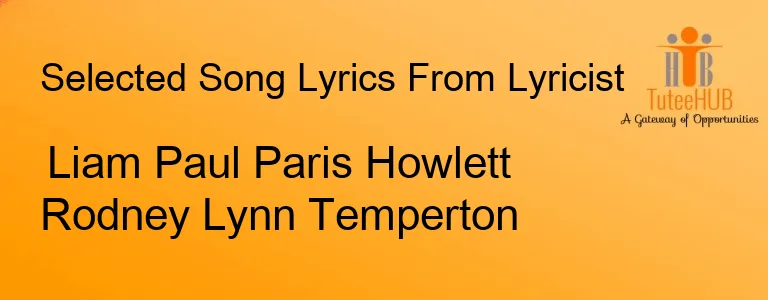 Liam Paul Paris Howlett Rodney Lynn Temperton