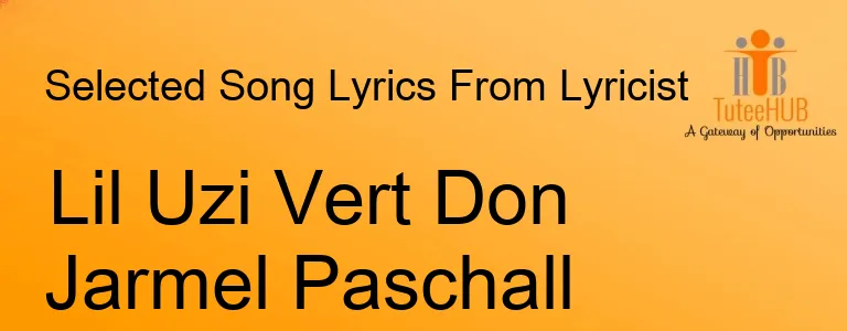 Lil Uzi Vert Don Jarmel Paschall