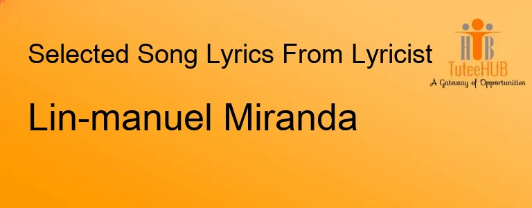Lin-manuel Miranda