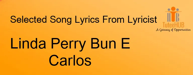 Linda Perry Bun E Carlos