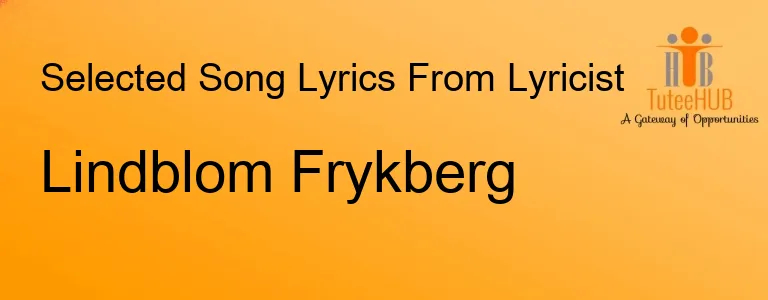 Lindblom Frykberg