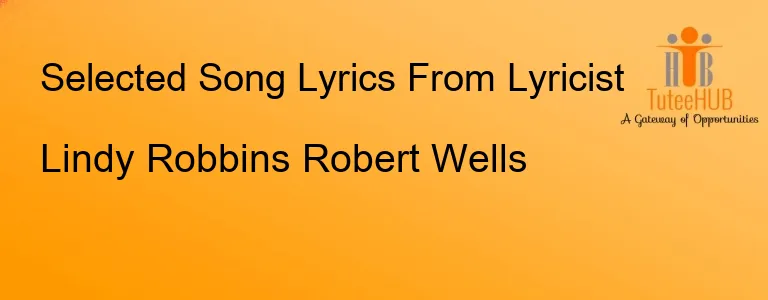 Lindy Robbins Robert Wells