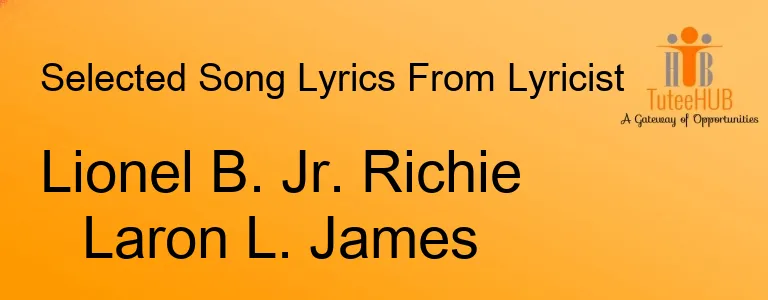 Lionel B. Jr. Richie Laron L. James