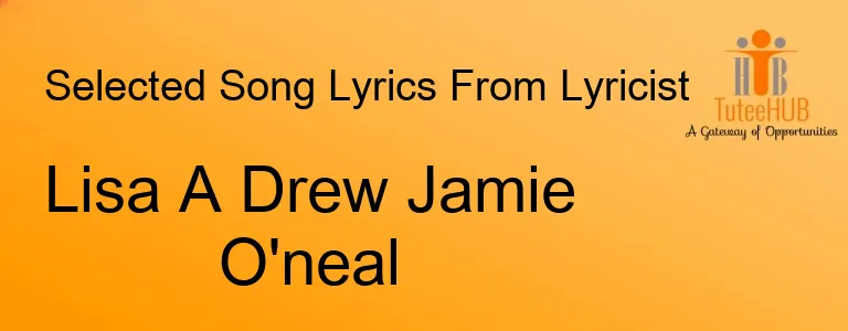 Lisa A Drew Jamie O'neal