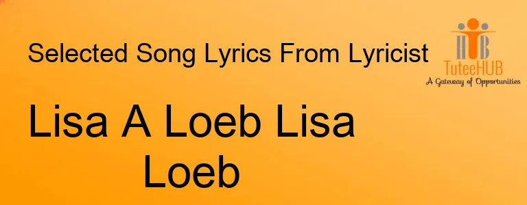 Lisa A Loeb Lisa Loeb