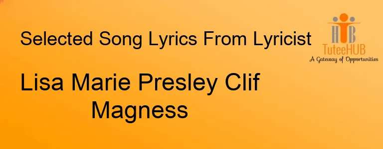 Lisa Marie Presley Clif Magness