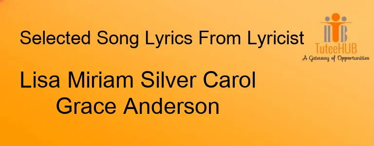 Lisa Miriam Silver Carol Grace Anderson