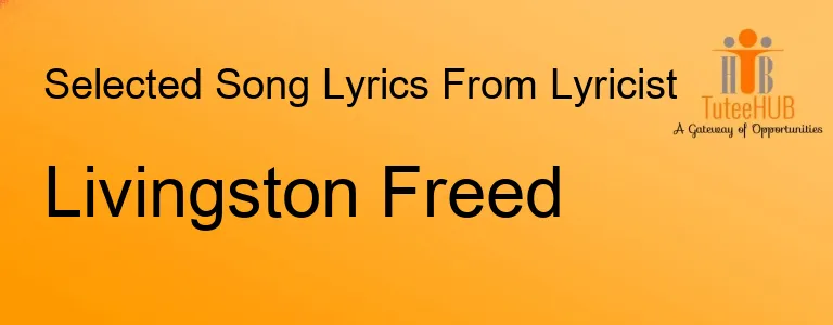 Livingston Freed