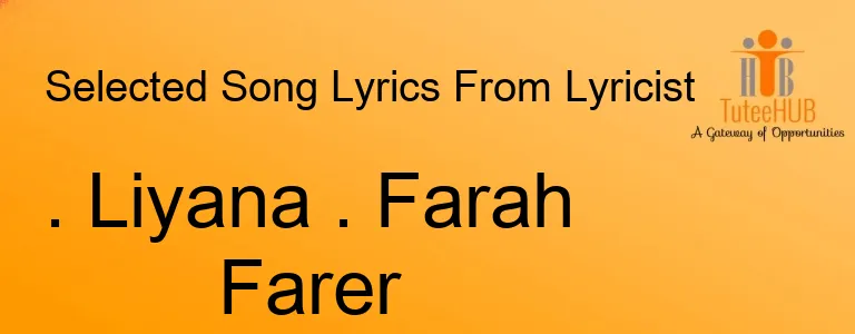 . Liyana . Farah Farer