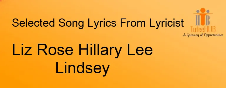 Liz Rose Hillary Lee Lindsey