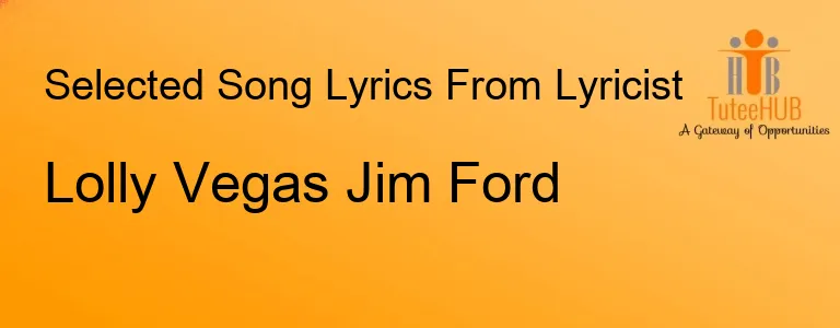 Lolly Vegas Jim Ford