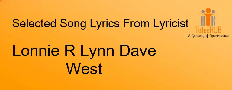 Lonnie R Lynn Dave West