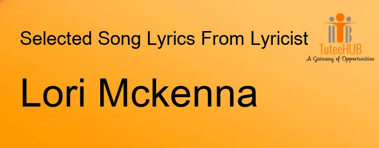 Lori Mckenna