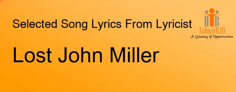 Lost John Miller