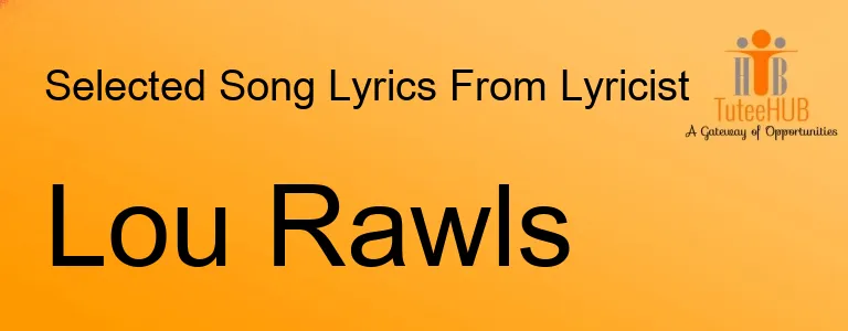 Lou Rawls
