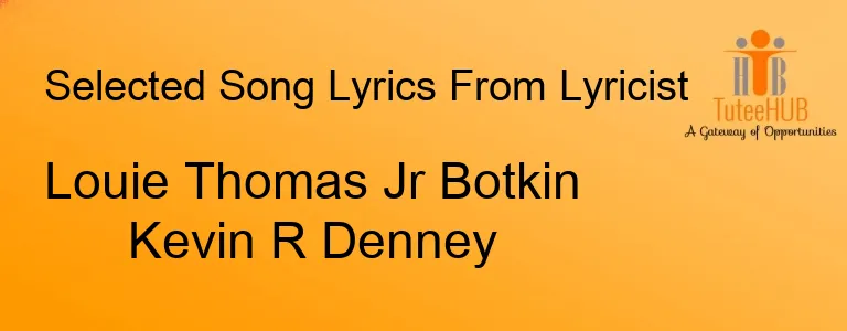 Louie Thomas Jr Botkin Kevin R Denney