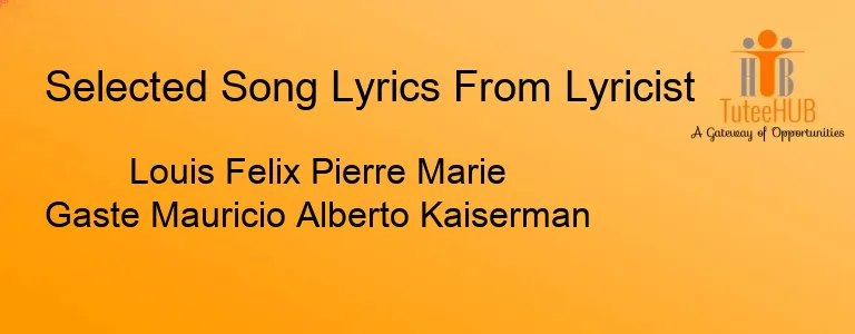 Louis Felix Pierre Marie Gaste Mauricio Alberto Kaiserman