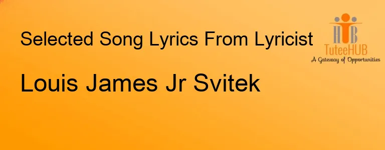 Louis James Jr Svitek